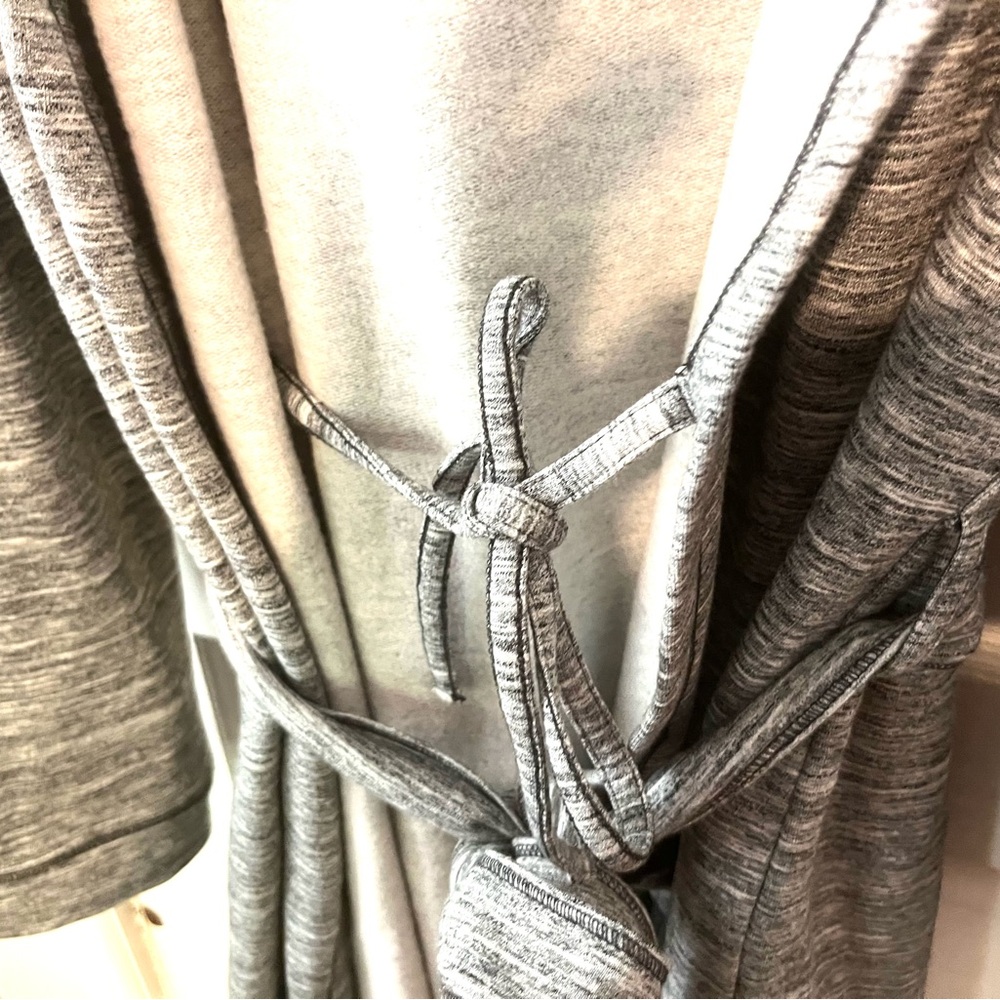 Max Studio Sleepwear Short Hooded Robe L - Picture 4 of 7